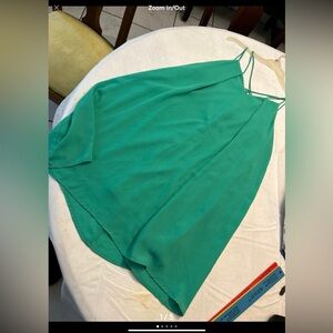 Green Sleeveless dress